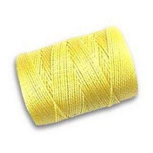 C-LON beading cord macramé ép.0.5mm 78m LEMON