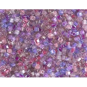 Cube Miyuki 1.8mm Mix 05 Passionflower, les +/- 8g