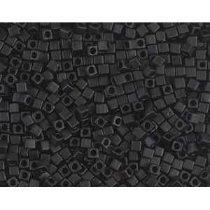 Cube Miyuki 1.8mm 401F Matte Black, les +/- 8g