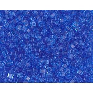 Cube Miyuki 1.8mm 150 Transparent Sapphire, les +/- 8g