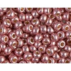 Seed beads Miyuki 6/0 4209 Dark Coral Duracoat Galvanized x10g