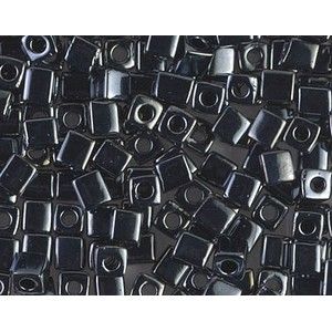 Cube Miyuki 4mm 4SB451 Gunmetal les 10 g