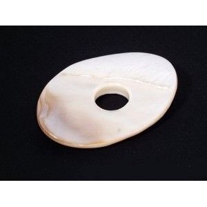 Donut en nacre ovale 50X35mm