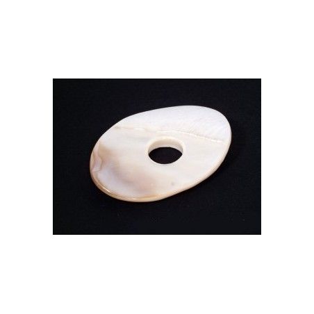 Donut en nacre ovale 50X35mm