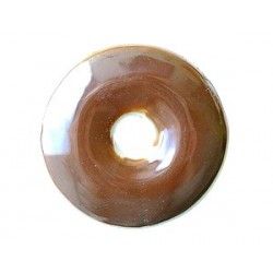 Donut 30mm LIGHT BROWN AB x1
