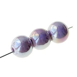 Ronde 14mm LILAS AB x3