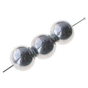 Ronde 14mm ARGENTÉ AB x3
