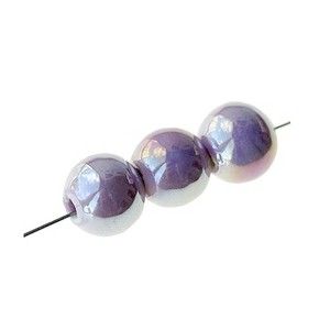 Ronde 12mm LILAS AB x3