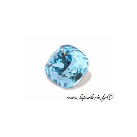 Cabochon carré 4470 12mm AQUAMARINE  - 1