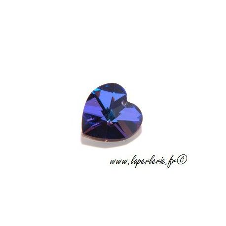Coeur 6202 18x17.5mm CRYSTAL HELIOTROPE  - 1