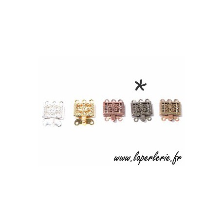 Fermoir 3 rangs ETAIN  - 1