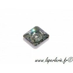 Square button 3017 12mm CRYSTAL SAGE