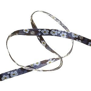 Biais liberty of london ® 1033D Mitsi Dark Grey x1m  - 1