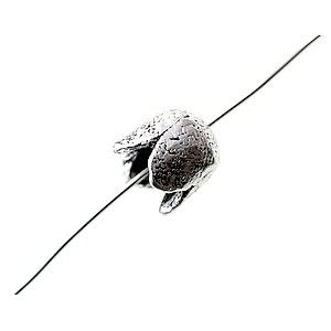 Cloche tulipe d.10mm h.10mm ARGENTÉ VIEILLI