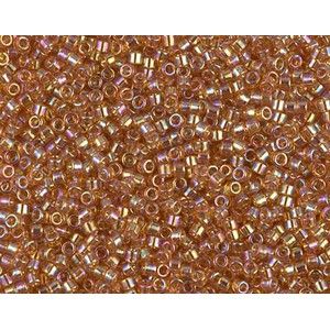 DB1241 Delica Miyuki 11/0 Marigold Transp. Rainbow x 7g