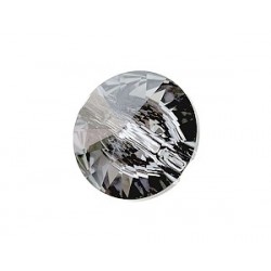 Round button 3015 12mm BLACK DIAMOND F x1