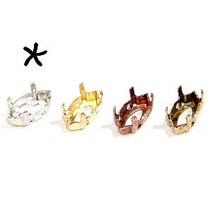 Griffe pour navette 10X5mm ARGENTÉ