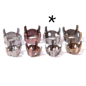 Griffe pour strass pointe diamant 8 mm ETAIN