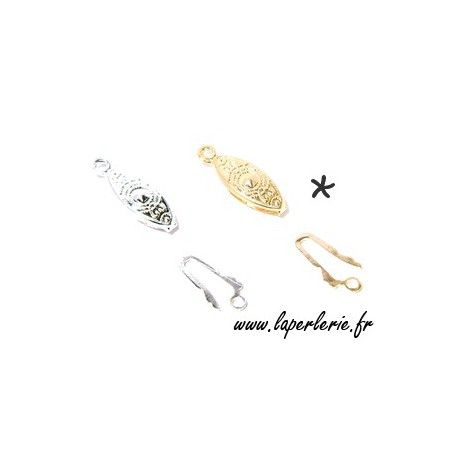 Fermoir à crochet DORE  - 1