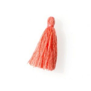 Pompon de fils 25mm LIGHT CORAIL x3
