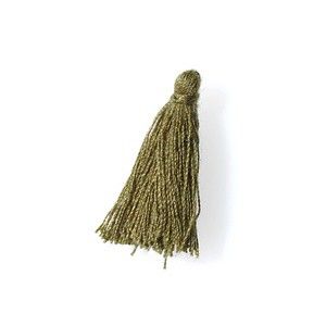 Pompon de fils 25mm KHAKI x3