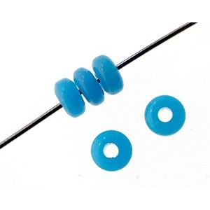 Rondelle 5mm DARK TURQUOISE x30