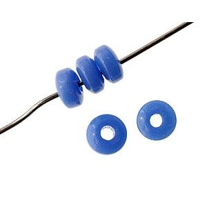 Rondelle 5mm BLEU CHARETTE x30