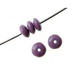 Rondelle 5mm LILAS x20