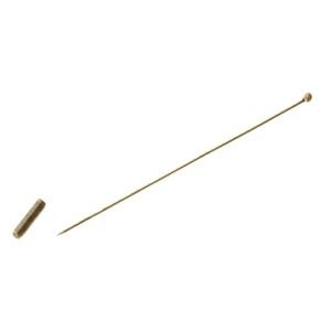 Fibule boule 7.5cm LAITON VIEILLI