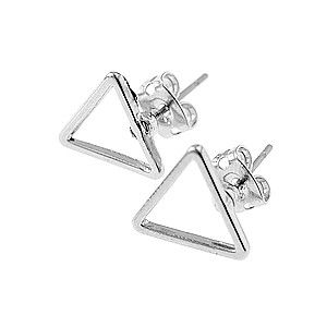 Support BO triangle 10.5mm ARGENTÉ x2