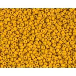 Seed beads 11/0 Miyuki 1233 Matte Opaque Mustard x12.50g