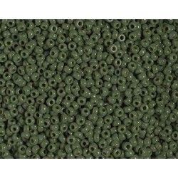 Seed beads 11/0 Miyuki 501 Opaque Avocado x12.50g