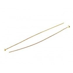 Ball pin 50mm GOLD COLOR x20