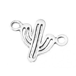 Intercalaire cactus 11.5x15mm Argent 925 x1
