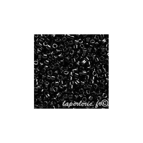 DBM0010 Delica Miyuki 10/0  Black Opaque, sachet de 100gr.  - 1