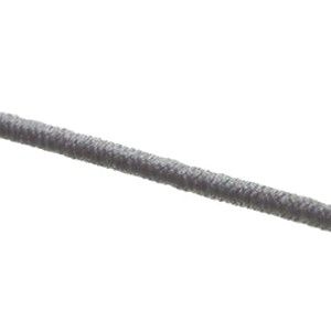 Fil élastique gainé 1mm DARK GRIS x2m  - 1