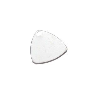 Breloque triangle côtés arrondis 14.4 x 14.1mm ARGENTÉ x2