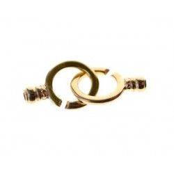 Handcuff clasp to stick 15x12mm GOLD COLOR