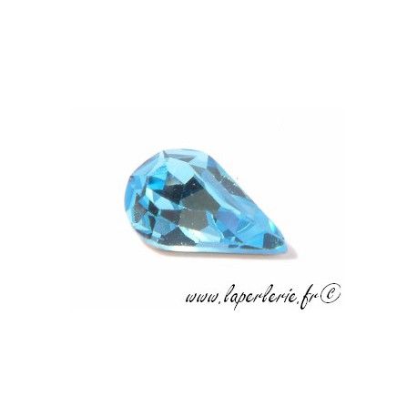 Cabochon goutte 4300 10X6mm AQUAMARINE  - 1