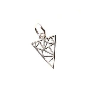 Sequin rond avec anneau 0.6mm ép. 13mm Argent 925 x1