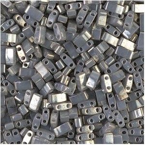 Half Tila 1865 Opaque Smoke Gray Luster x 7,5g