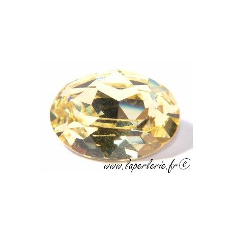 Cabochon ovale 4120 18X13mm JONQUIL  - 1