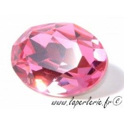 Oval cabochon 4120 18X13mm ROSE