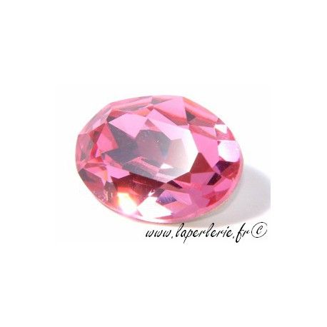 Cabochon oval 4120 18X13mm ROSE  - 1