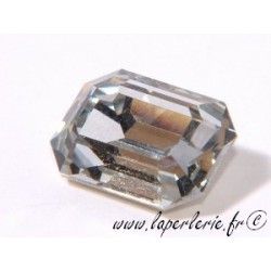 Rectangle cabochon 4610 10X14mm CRYSTAL SHADOW