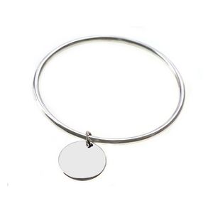 Jonc avec Médaille 58mm ARGENT 925 x1