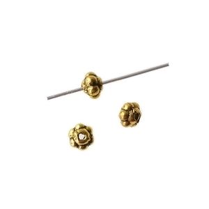 Toupie Boules 4.5x3.6mm DORÉ x10