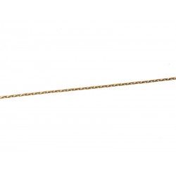 Serpentine Chain 0.7mm GOLD FILLED 14cts x20cm