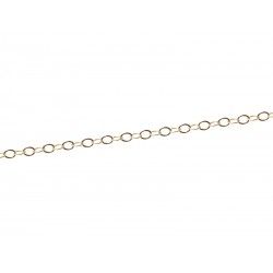 Oval Link Chain 1.45x2mm GOLD FILLED 14cts x20cm