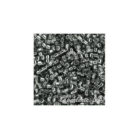 DB0048 Delica Miyuki 11/0 Silver lined light gray, le tube de 7g.  - 1
